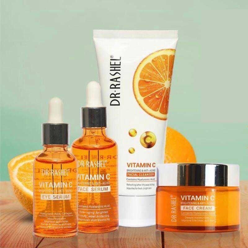 DR.RASHEL Vitamin C 3in1 Set Toner & Face Cream